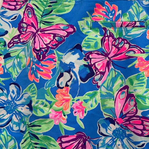 Lilly Pulitzer Luxletic Daphne Skort Pundy Blue Isle Be Back Golf Size 2 - Picture 9 of 13